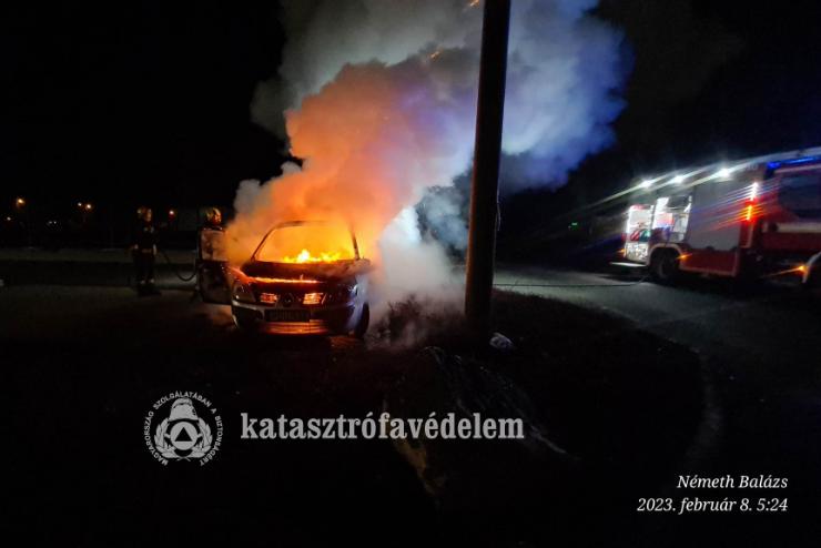 Lngok martalka lett az aut Szombathelyen